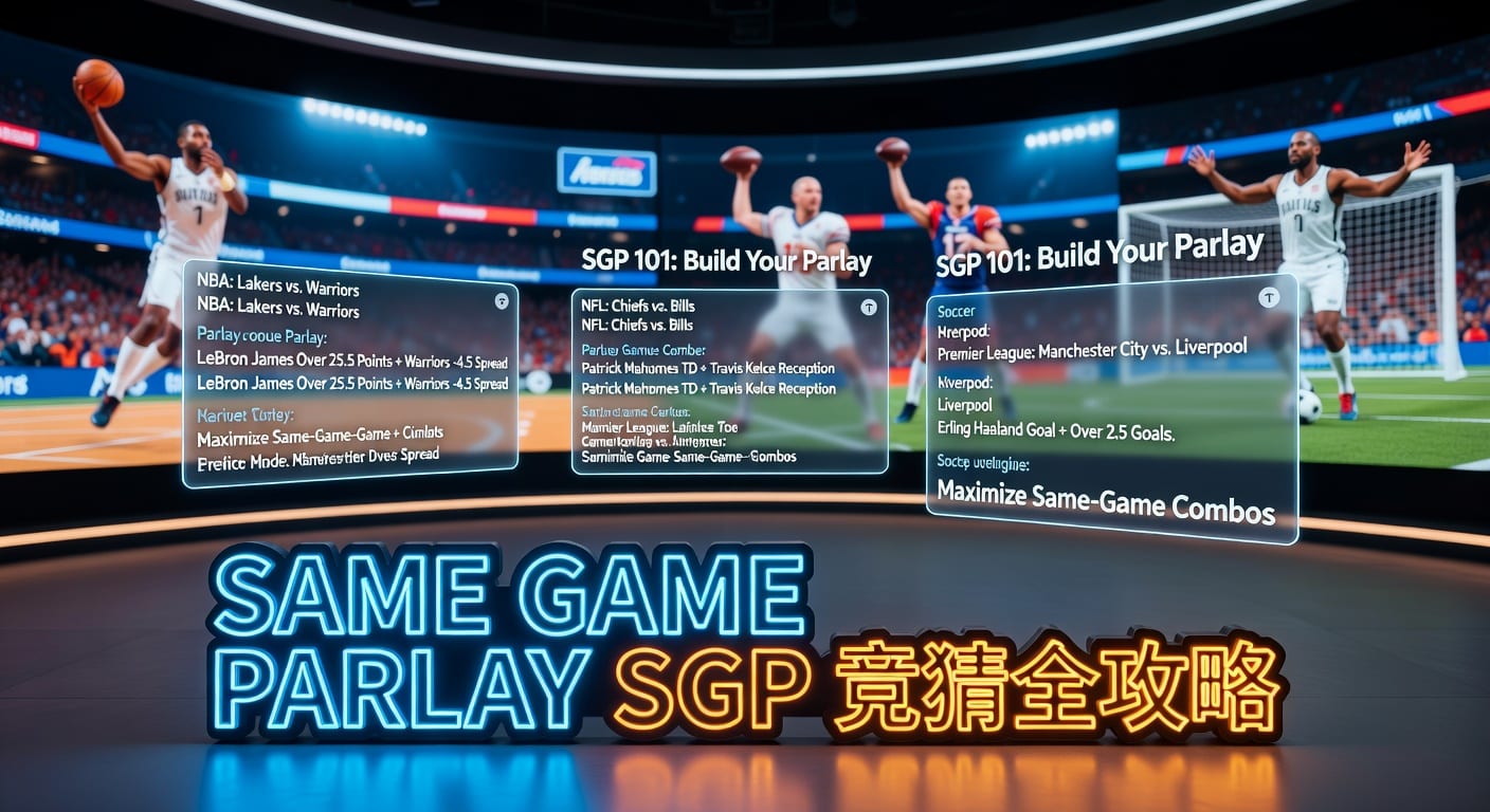 Same Game Parlay (SGP) 深度解析：资深分析师带你玩转体育串关投注