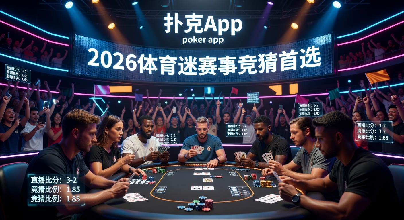 扑克App poker app：体育玩家实战选择指南